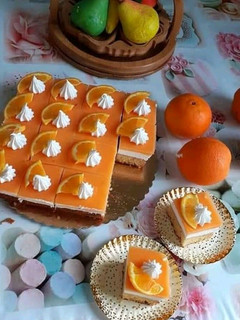 صورة لوصفة كيكة البرتقال ولا اروع