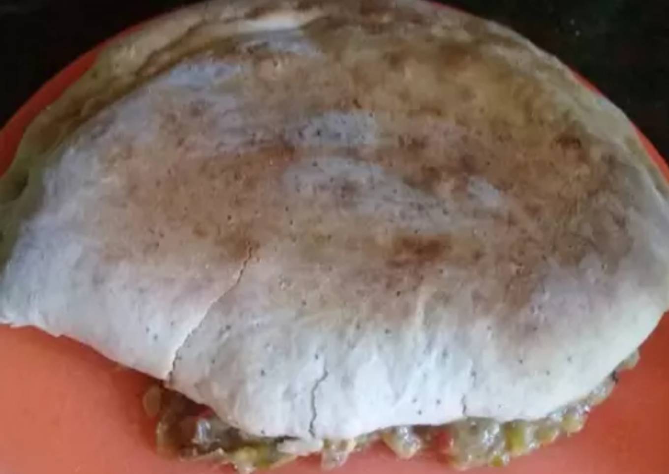 Calzon de zapallitos y carne picada