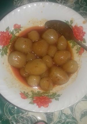 Foto resep Cimol bumbu merah
