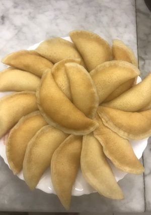 صورة لوصفة قطايف بالقشطه🥟