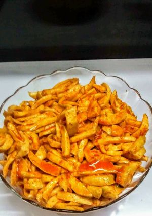 A picture of Heeng karie pickle.