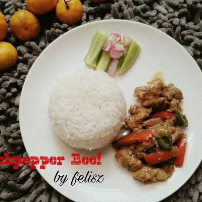 Resep Nasi Sapi Lada Hitam Oleh Felisia Iswara Cookpad