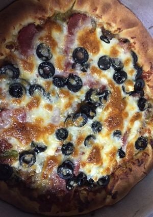 صورة لوصفة بيتزا🍕🍕🍕