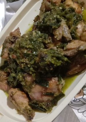 Foto resep Ayam sambel ijo