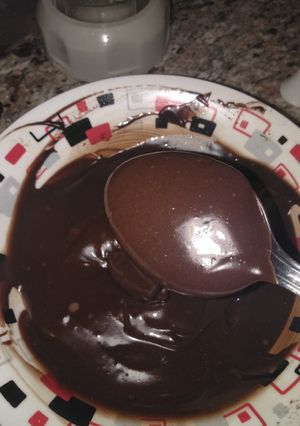 صورة لوصفة شوكولاته الطلي