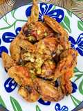 Lemon pepper chicken wings