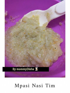 Foto resep Mpasi nasi tim sayur 6 bulan