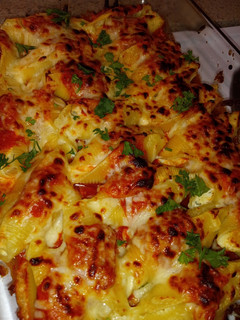 A picture of Stuffed Shells.