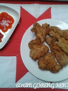 Foto resep Ayam goreng kentucy
