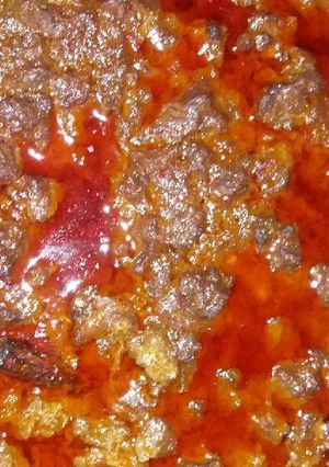 Foto resep Daging sapi bumbu merah