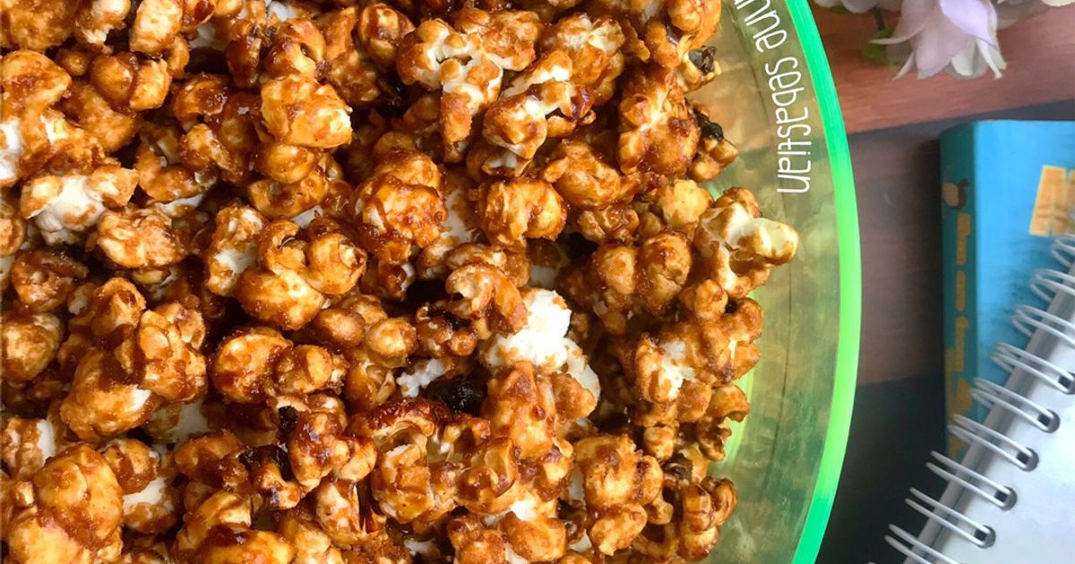Seb Seb Popcorn Resep Butter Caramel Popcorn (Ala Xxi) oleh Joanne Sebastian - Cookpad