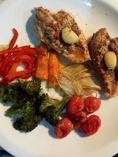 Foto resep Grill Chicken and Vegie