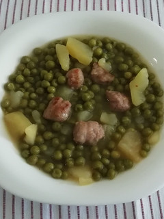 Una foto de Guisantes guisados