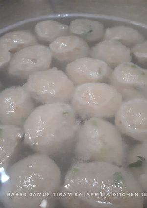 Foto resep Bakso JAMUR TIRAM tanpa telor