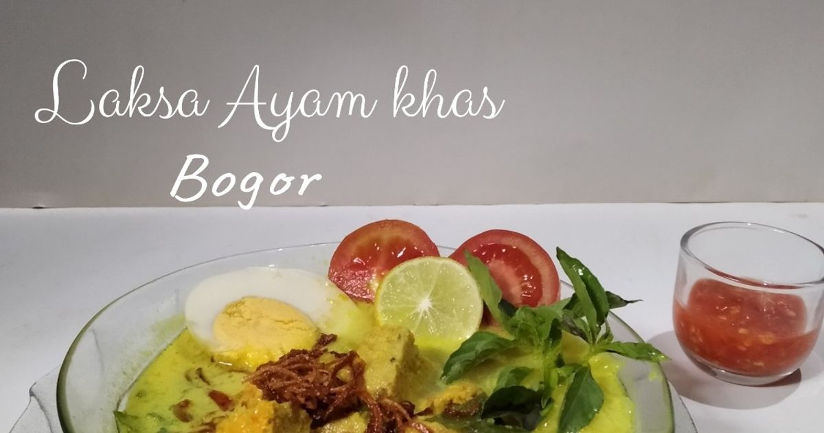 Laksa Ayam khas Bogor