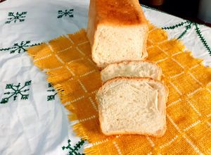 صورة لوصفة خبز التوست بدون حليب 😍👌