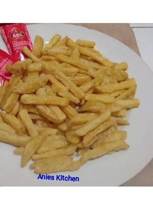 Foto resep Kentang Goreng Frozen food ala KFC atau MCD