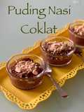Puding Nasi Coklat