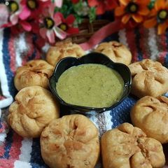 A picture of Tasty Chicken Kachori.
