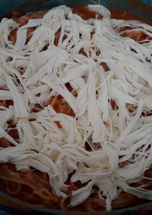 Una foto de Spaghetti rojo fácil, rápido y delicioso