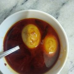 A picture of Egg Curry.
