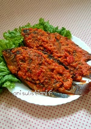 Foto resep Ikan nila bumbu merah
