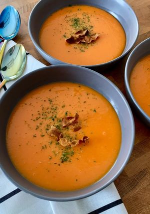 Une photo de ☆Velouté de Carottes au Gingembre et à l'Huile d'Olive☆