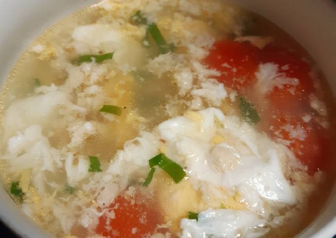 Resep Sup telur simple gak pake lama Yang Menggugah Selera