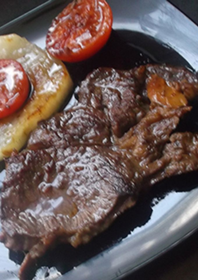 Una foto de Filetón de ternera con melón