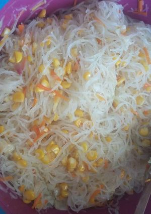 Foto resep Tumis sayur bihun jagung
