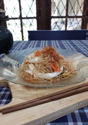 Foto resep Bihun Goreng (tapi direbus 😁)