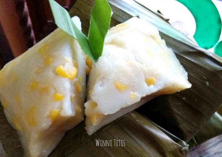 resep cara buat Nagasari Jagung