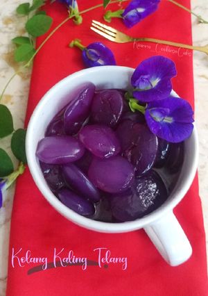 Foto resep (439) Manisan Kolang Kaling Telang