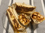 Una foto de burritos de pollo