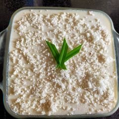 A picture of Coconut Milk Pudding.