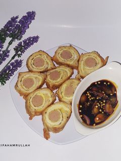 Foto resep Tempe Gulung Sosis