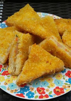 Foto resep Roti goreng ragout sehat enak buat camilan bayi 2 tahun
