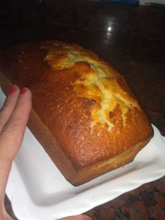 Una foto de Budín fácil