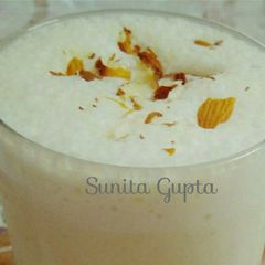 A picture of #Ramdan# Badam shake.
