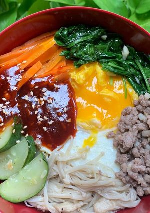 Foto resep Bibimbap! 🇰🇷