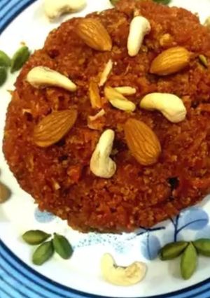 A picture of Carrot Halwa.