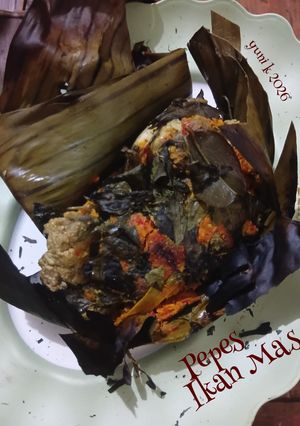 Foto resep Pepes ikan mas #KhasSunda
