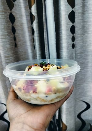 A picture of Curd parfait..