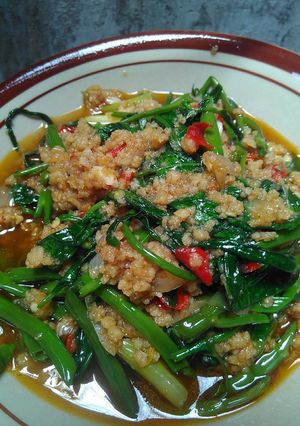 Foto resep Tumis Kangkung Oncom