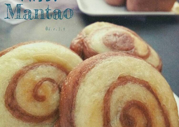 Resep MANTAO a.k.a Choco Steamed Bun, Enak