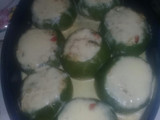 Zapallitos rellenos de pollo