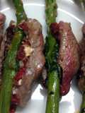 Grilled Beef Asparagus Rolls