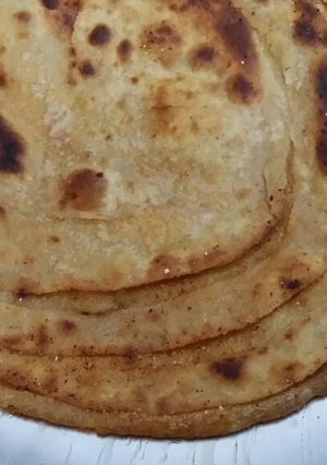 A picture of Malabari Paratha.