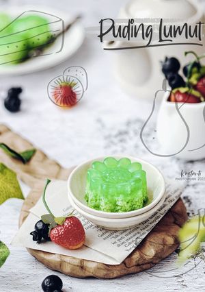 Foto resep Puding Lumut