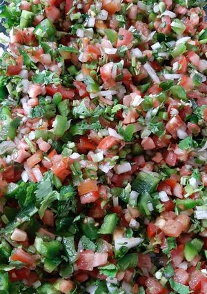 Una foto de Pico de gallo